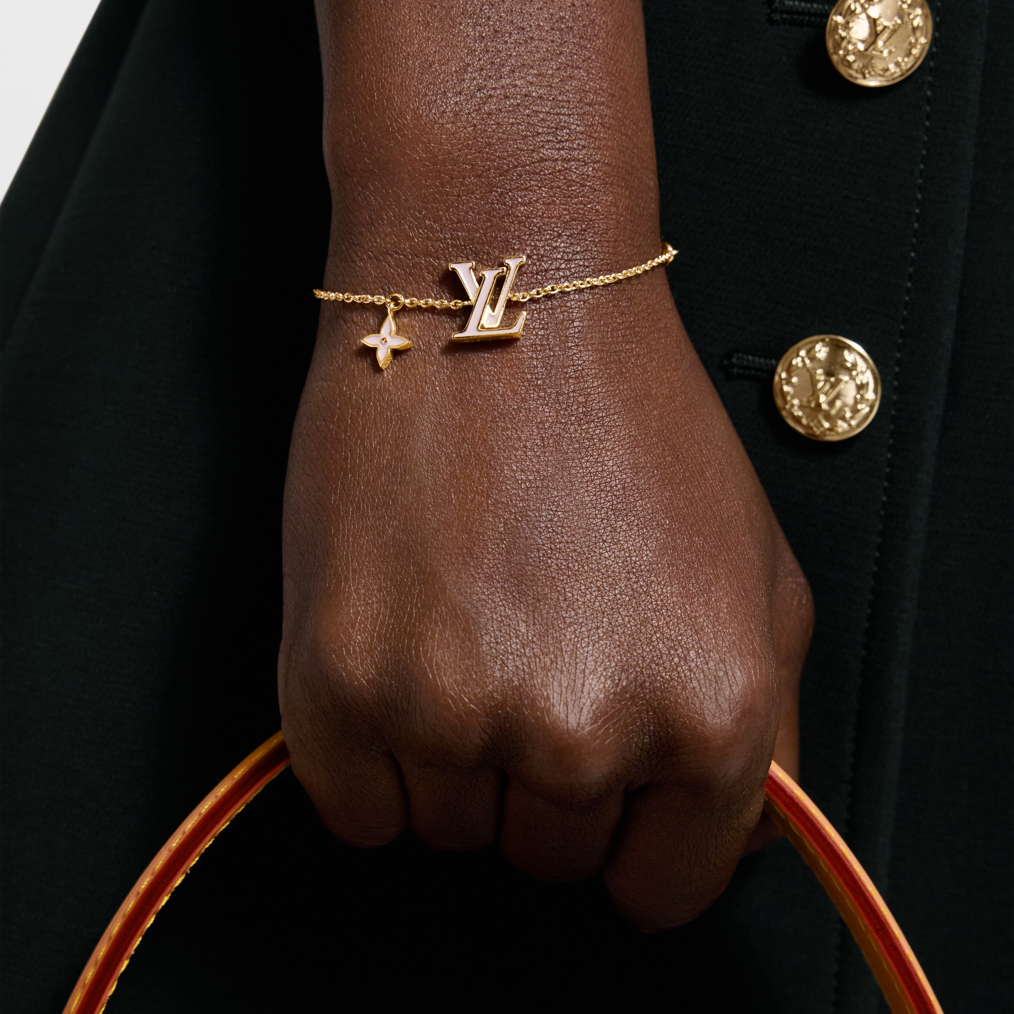 สร้อยข้อมือ LV Iconic Enamel . in ผู้หญิง