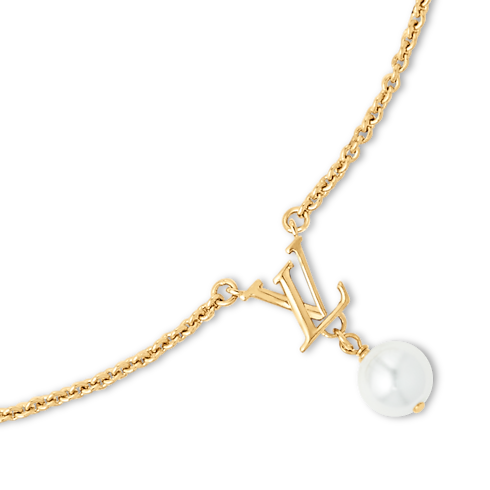 สร้อยคอ LV Iconic Louisa . in ผู้หญิง's แฟชั่นจิวเวลรี่ สร้อยคอและจี้สำหรับผู้หญิง collections by Louis Vuitton (การย่อ/ขยายผลิตภัณฑ์)