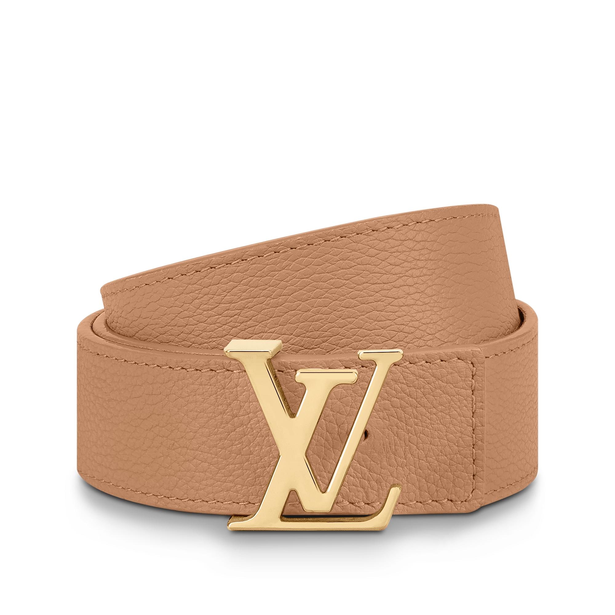 เข็มขัดรุ่น LV Initiales ขนาด 30 มม. ใส่ได้ทั้งสองด้าน Monogram in ผู้หญิง