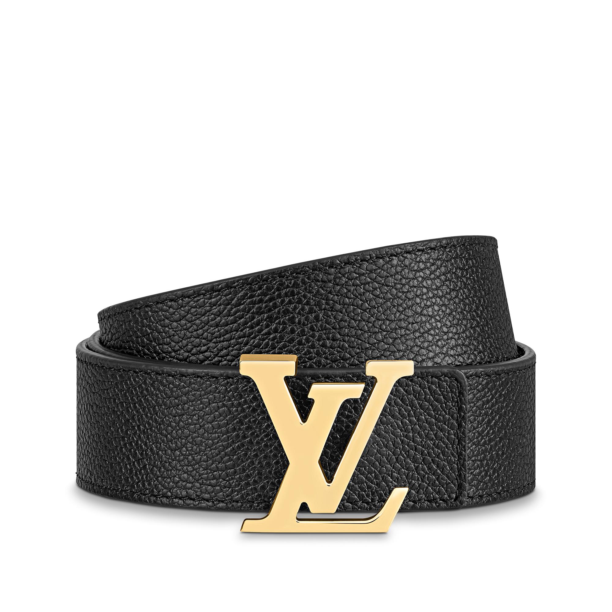 เข็มขัดรุ่น LV Initiales ขนาด 30 มม. ใส่ได้ทั้งสองด้าน Monogram in ผู้หญิง