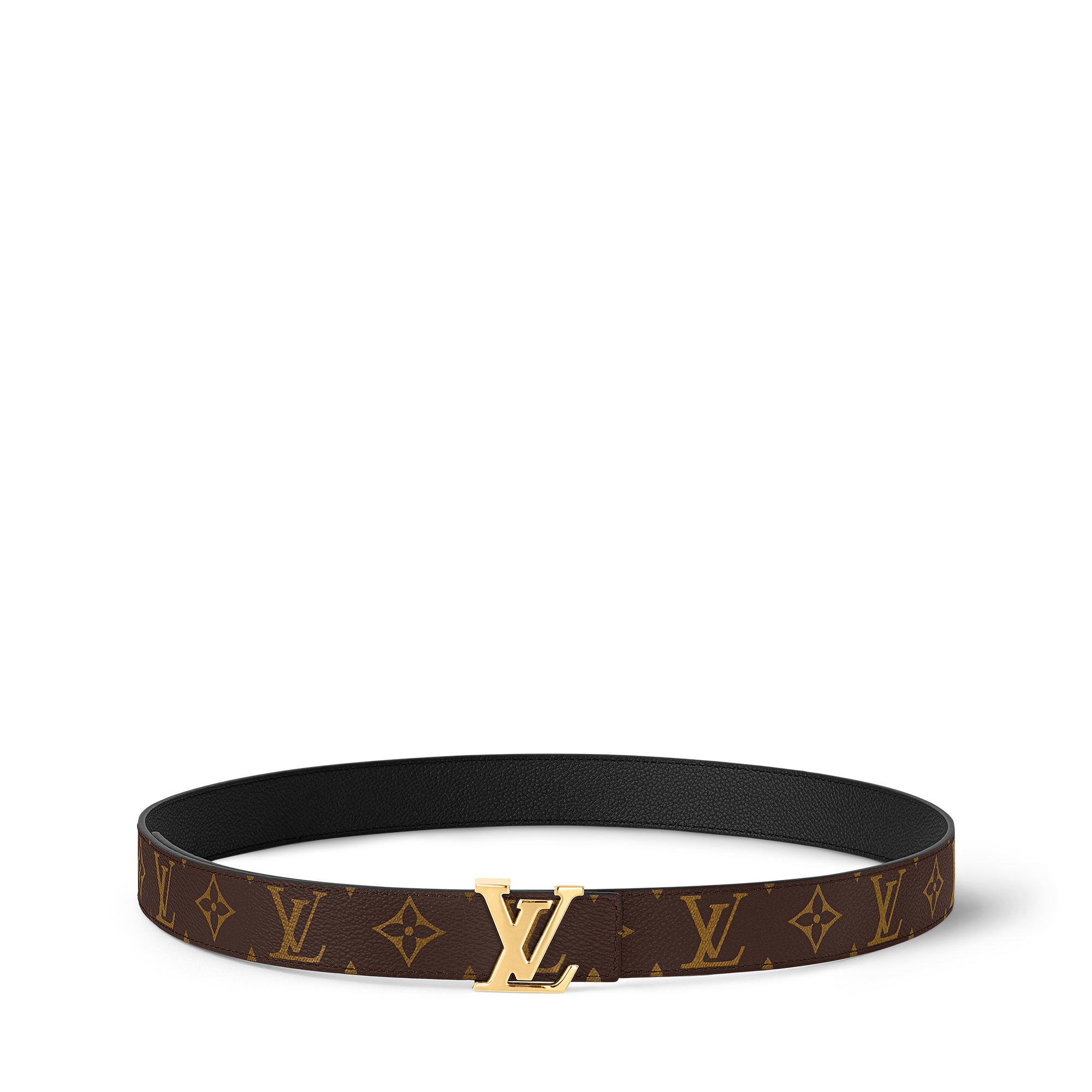 เข็มขัดรุ่น LV Initiales ขนาด 30 มม. ใส่ได้ทั้งสองด้าน Monogram in ผู้หญิง