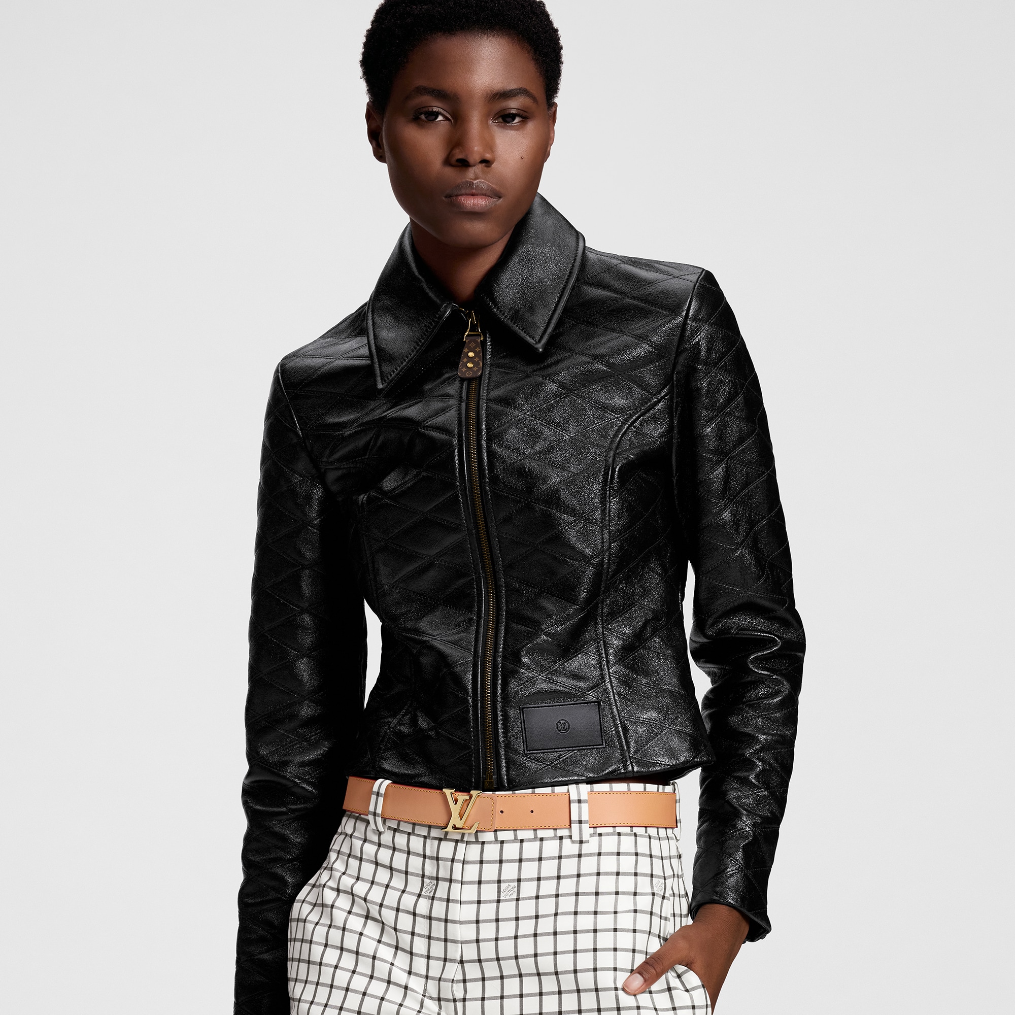 เข็มขัดรุ่น LV Iconic ขนาด 30 มม. ใส่ได้ทั้งสองด้าน Monogram Empreinte in ผู้หญิง