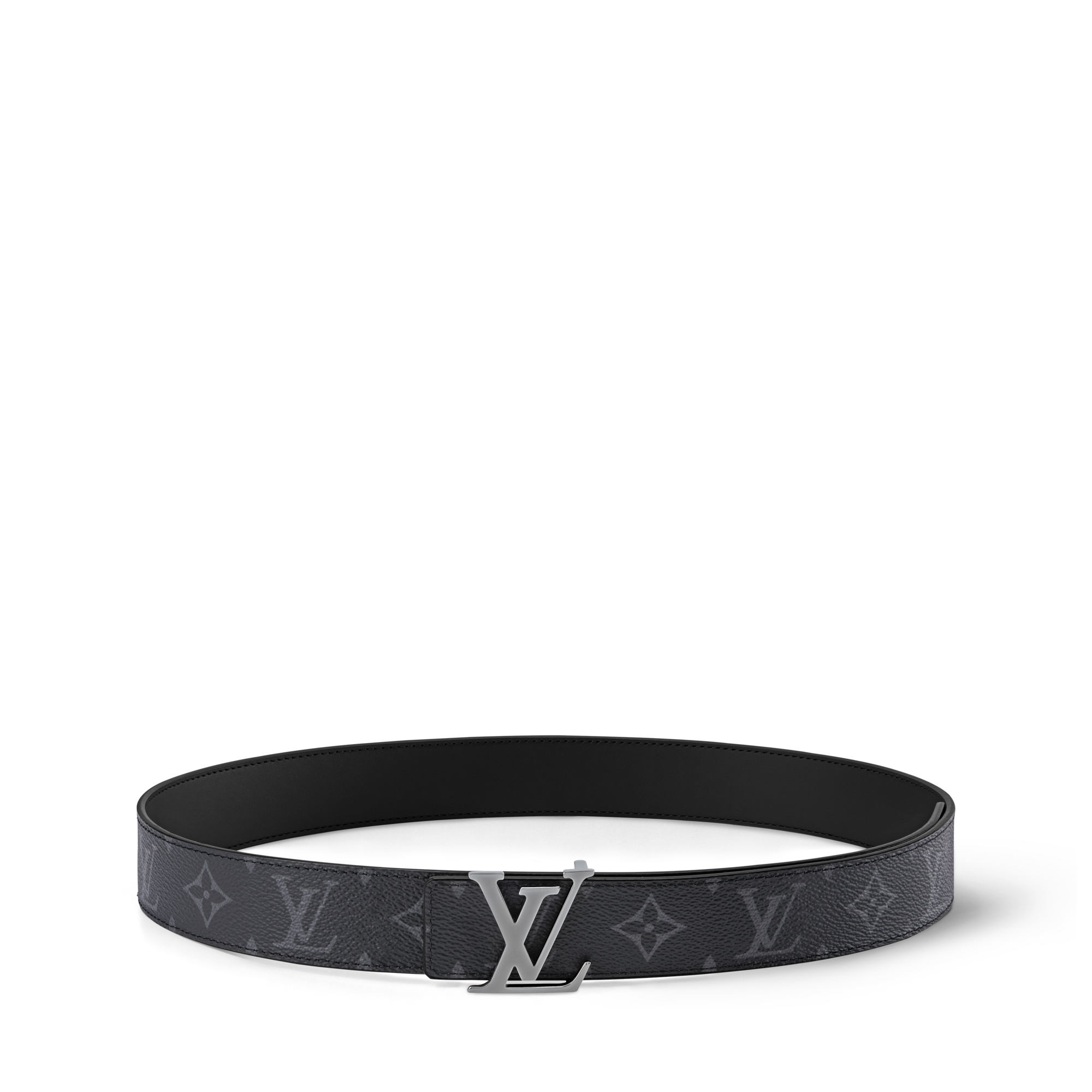 เข็มขัดรุ่น LV Initiales ขนาด 35 มม. ใส่ได้ทั้งสองด้าน  in ผู้ชาย