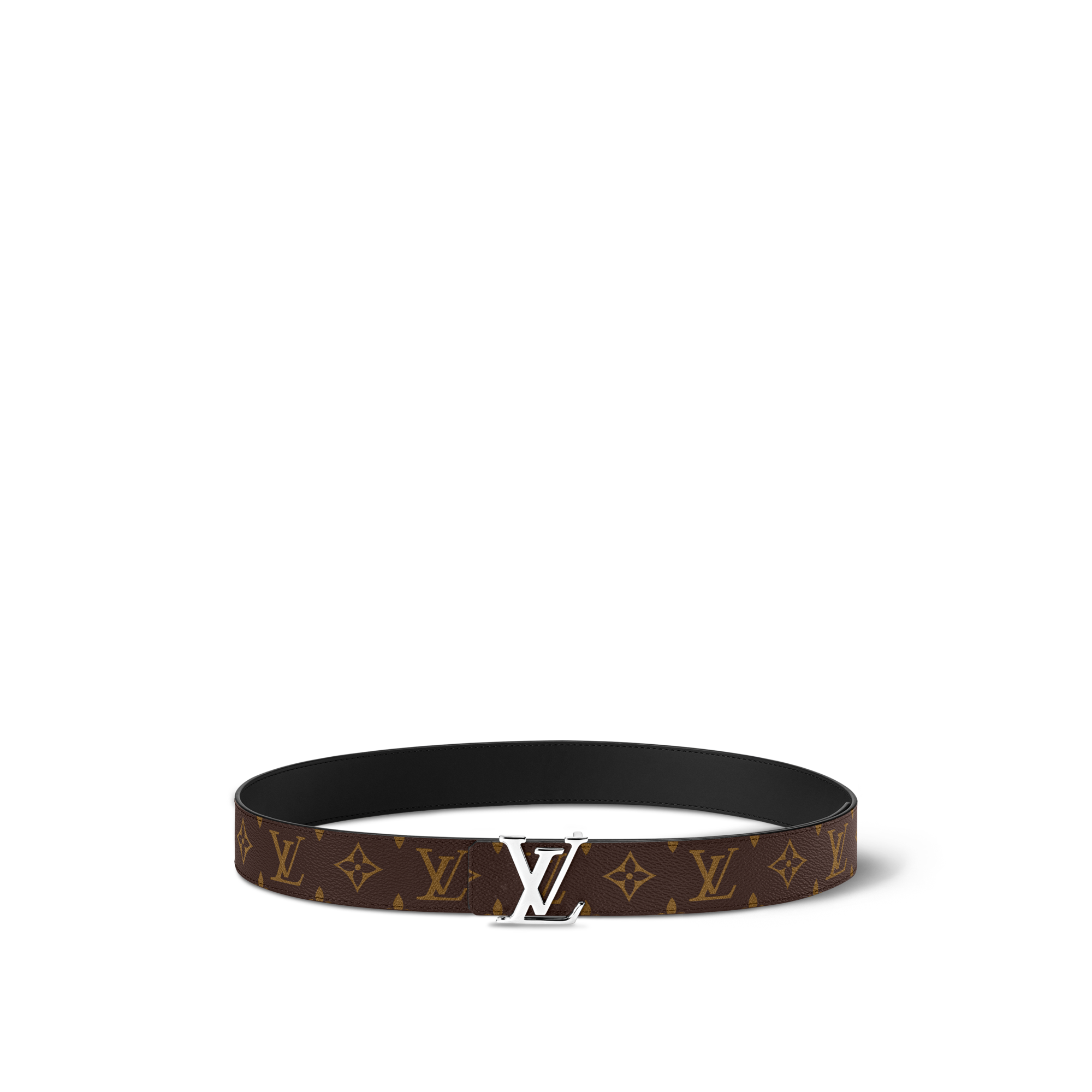เข็มขัดรุ่น LV Initiales ขนาด 35 มม. ใส่ได้ทั้งสองด้าน  in ผู้ชาย