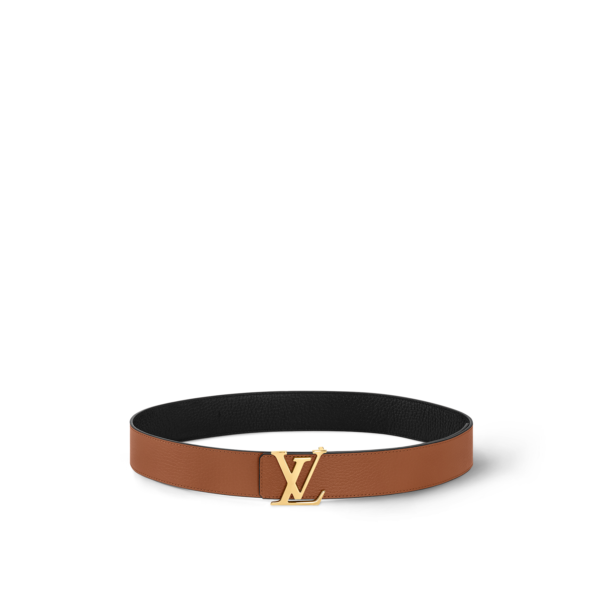 เข็มขัดรุ่น LV Initiales ขนาด 40 มม. ใส่ได้ทั้งสองด้าน หนัง Taurillon in ผู้ชาย