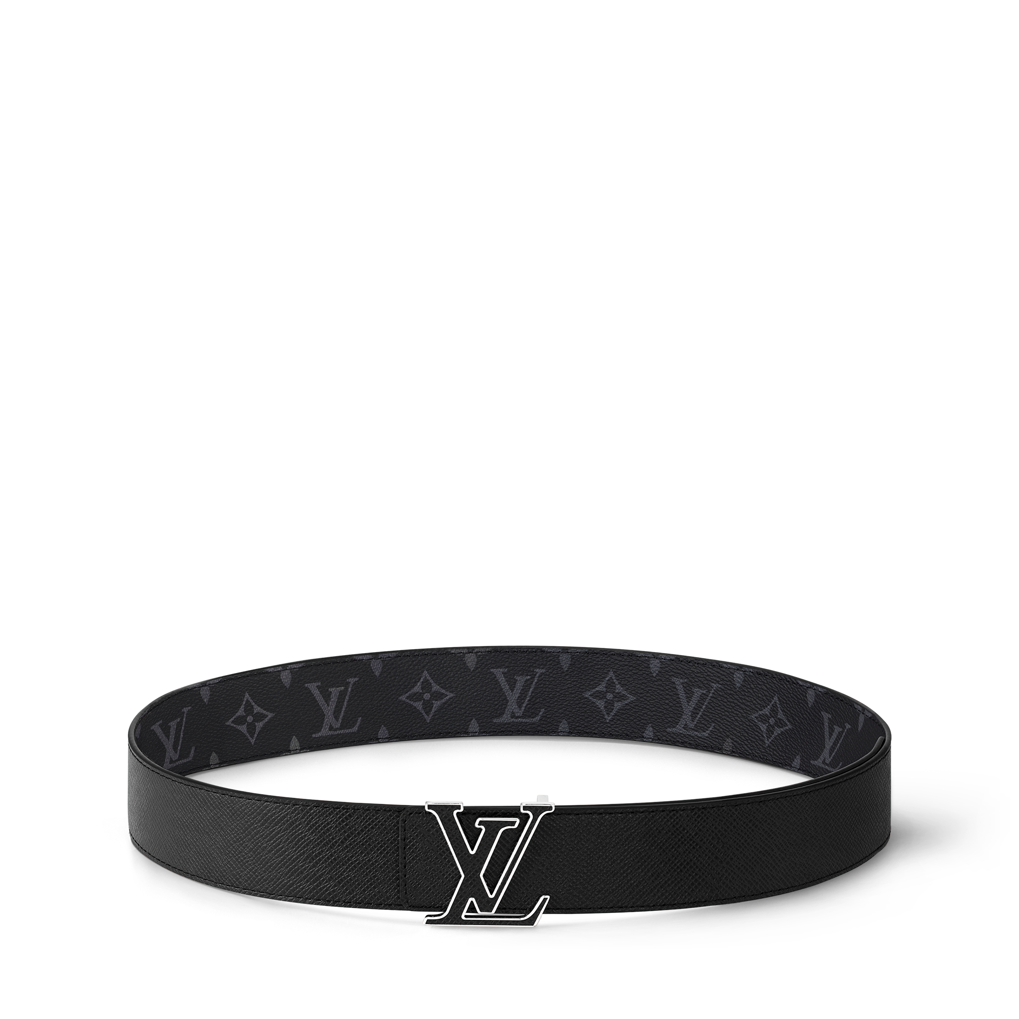 เข็มขัดรุ่น LV Initiales ขนาด 40 มม. ใส่ได้ทั้งสองด้าน Taigarama in ผู้ชาย