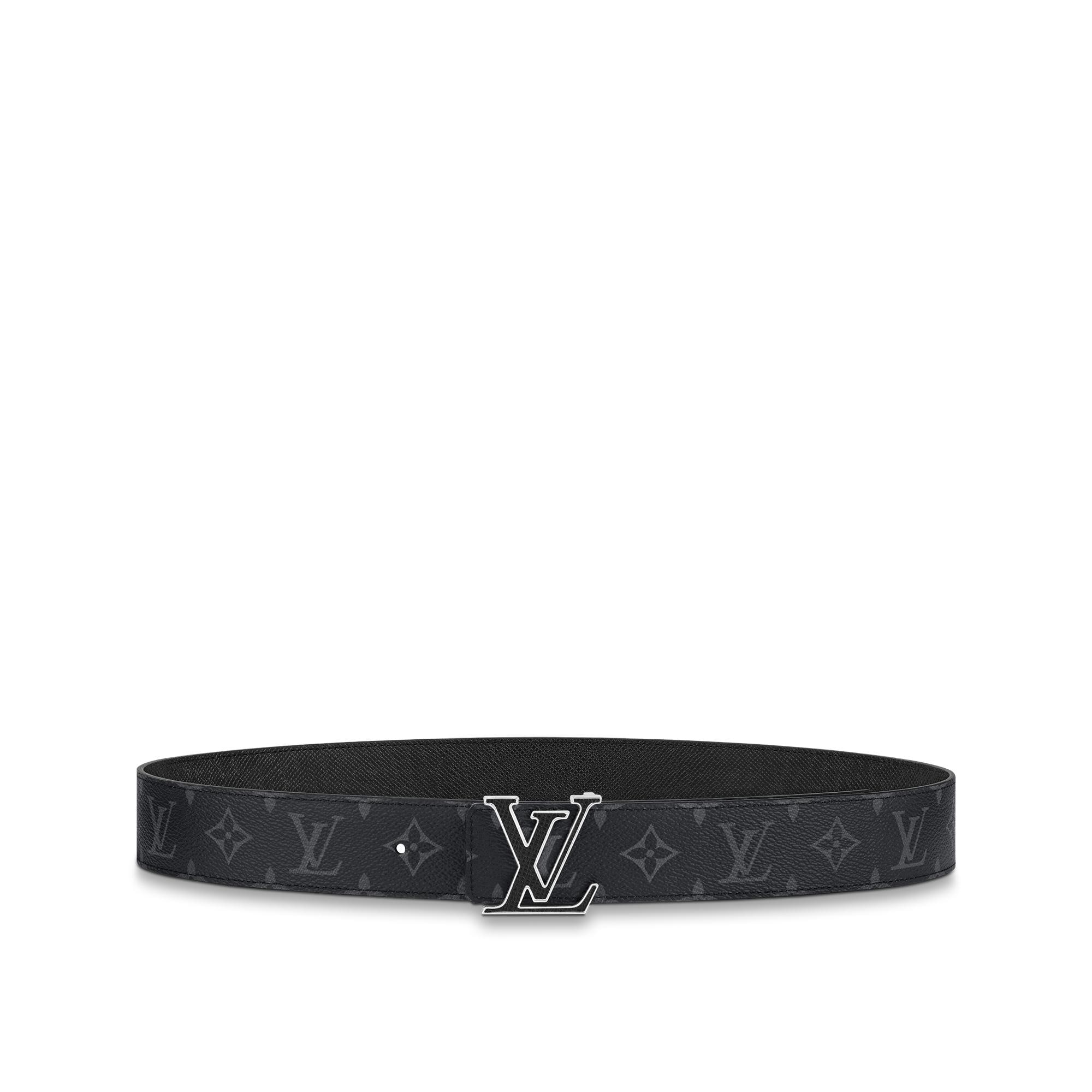 เข็มขัดรุ่น LV Initiales ขนาด 40 มม. ใส่ได้ทั้งสองด้าน Taigarama in ผู้ชาย
