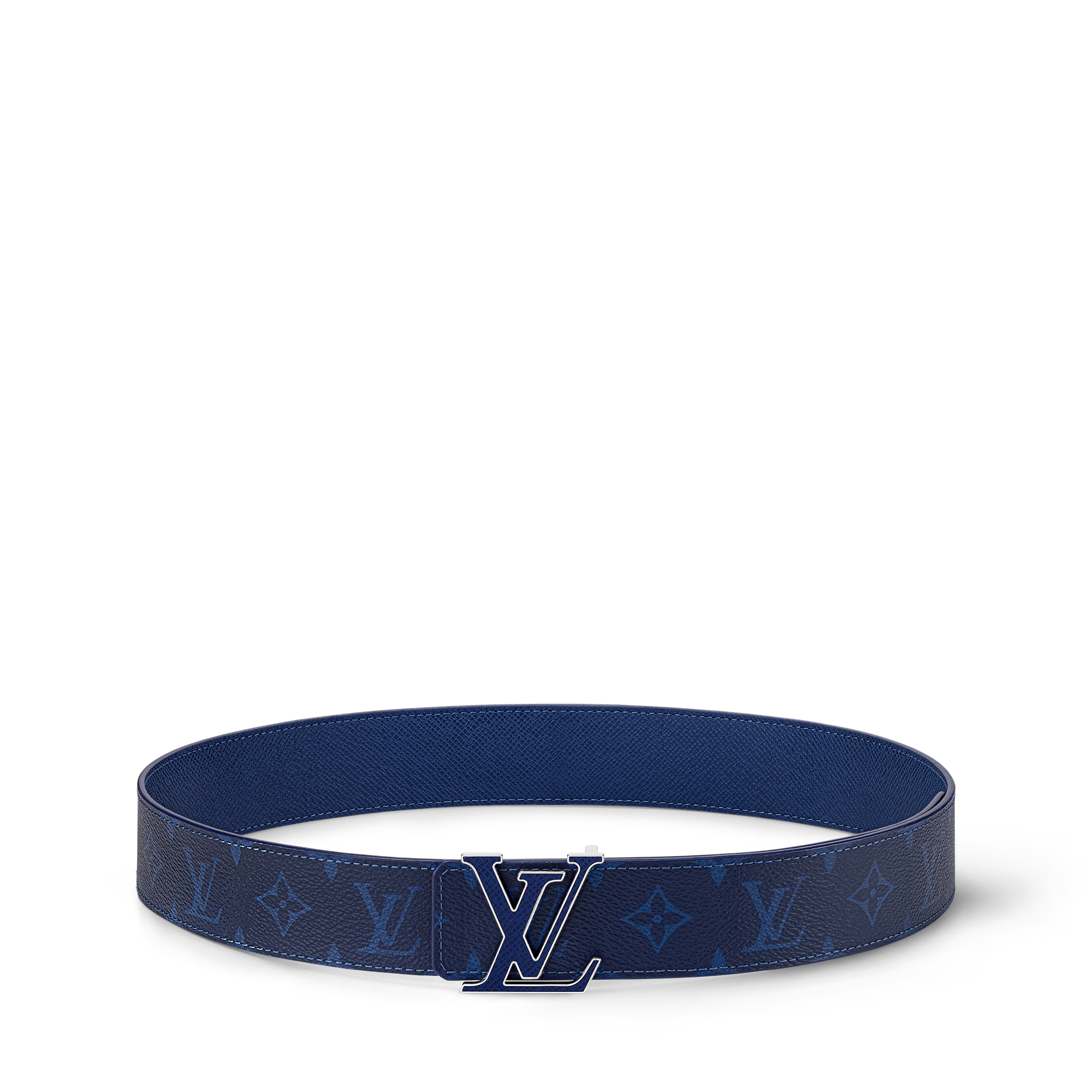 เข็มขัดรุ่น LV Initiales ขนาด 40 มม. ใส่ได้ทั้งสองด้าน Taigarama in ผู้ชาย