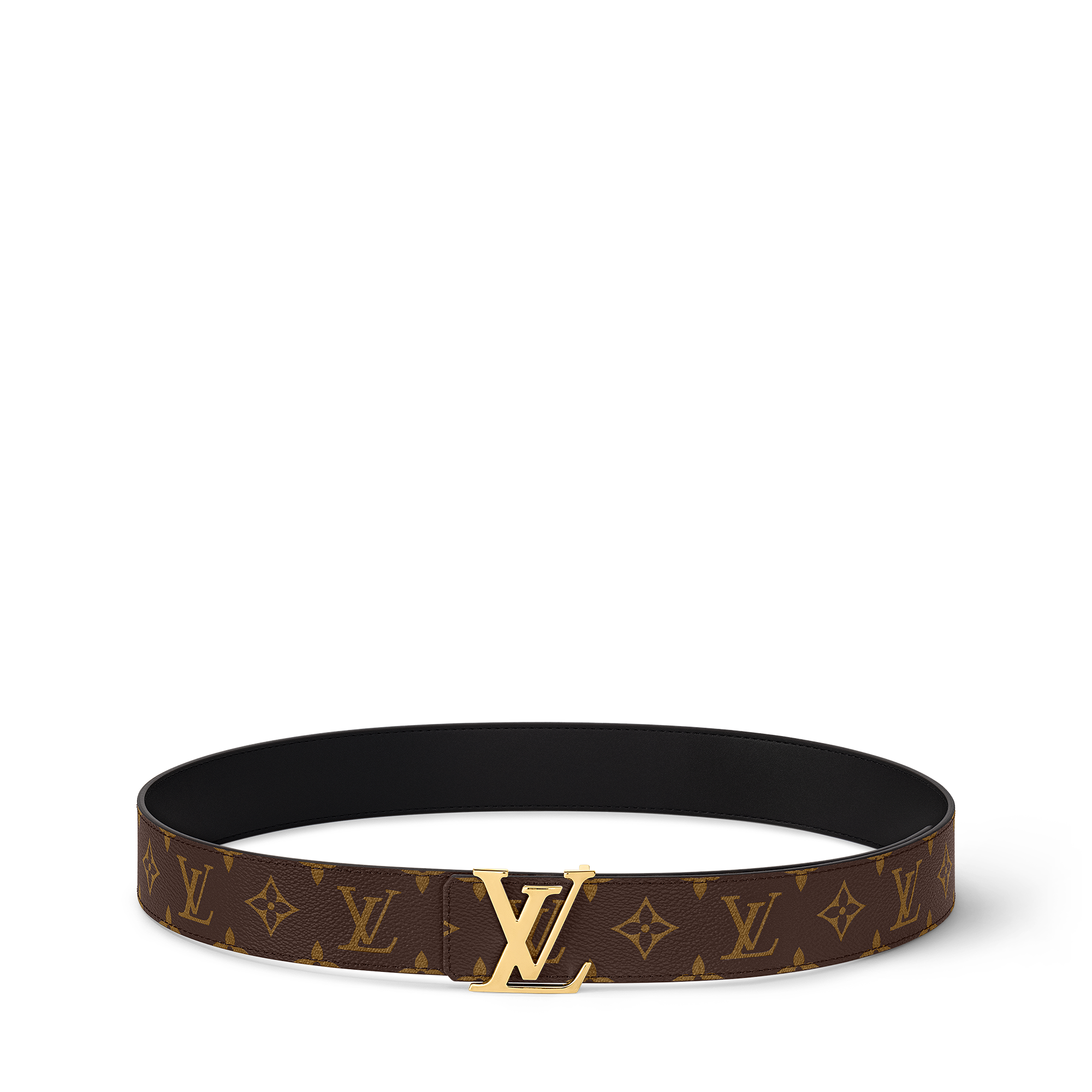 เข็มขัดรุ่น LV Initiales ขนาด 40 มม. ใส่ได้ทั้งสองด้าน Monogram in ผู้หญิง