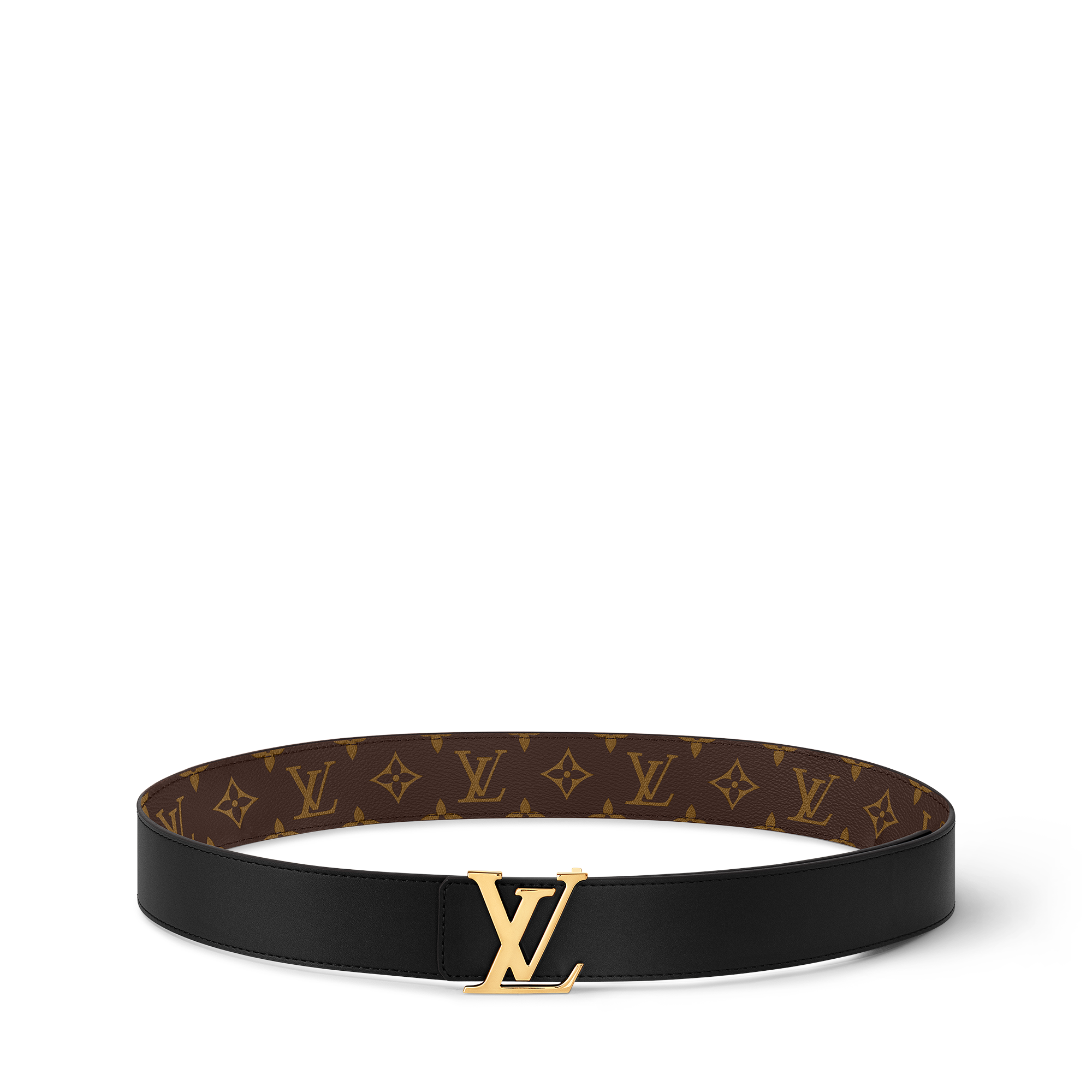 เข็มขัดรุ่น LV Initiales ขนาด 40 มม. ใส่ได้ทั้งสองด้าน Monogram in ผู้หญิง