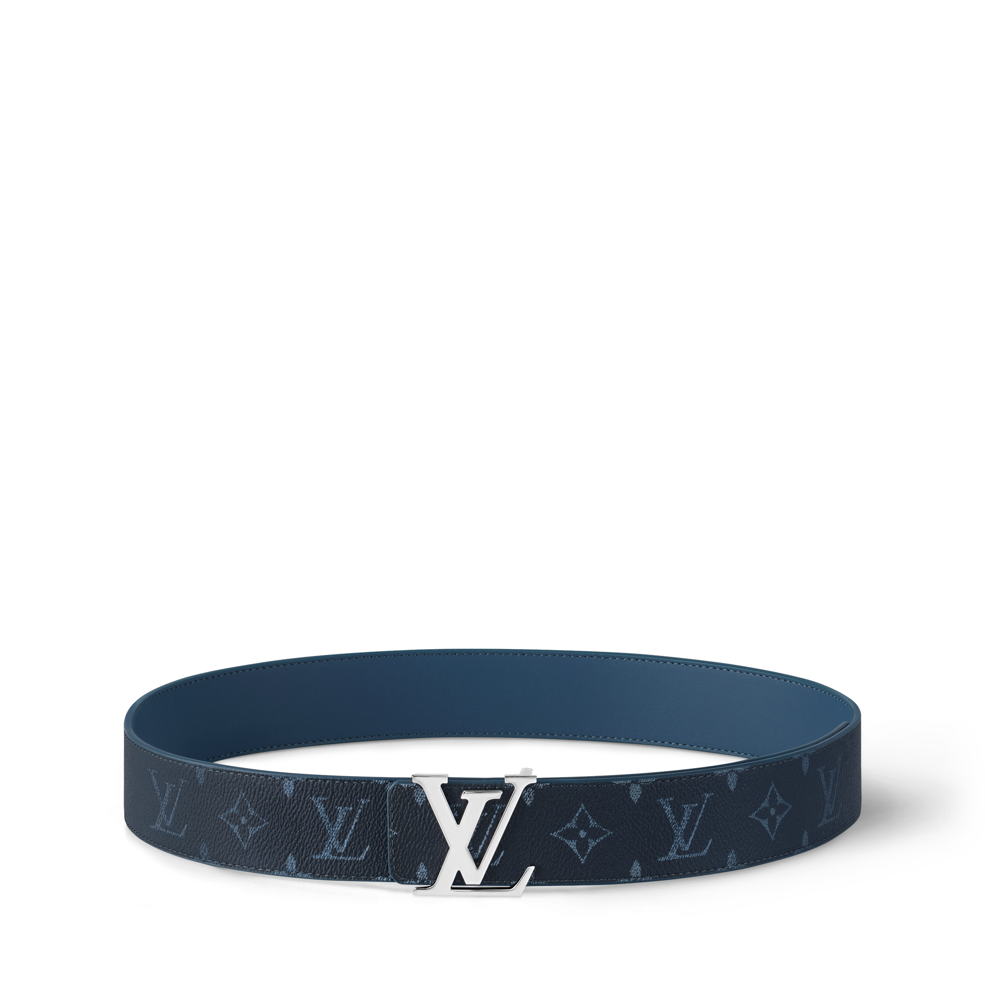 เข็มขัดรุ่น LV Initiales ขนาด 40 มม. ใส่ได้ทั้งสองด้าน  in ผู้ชาย