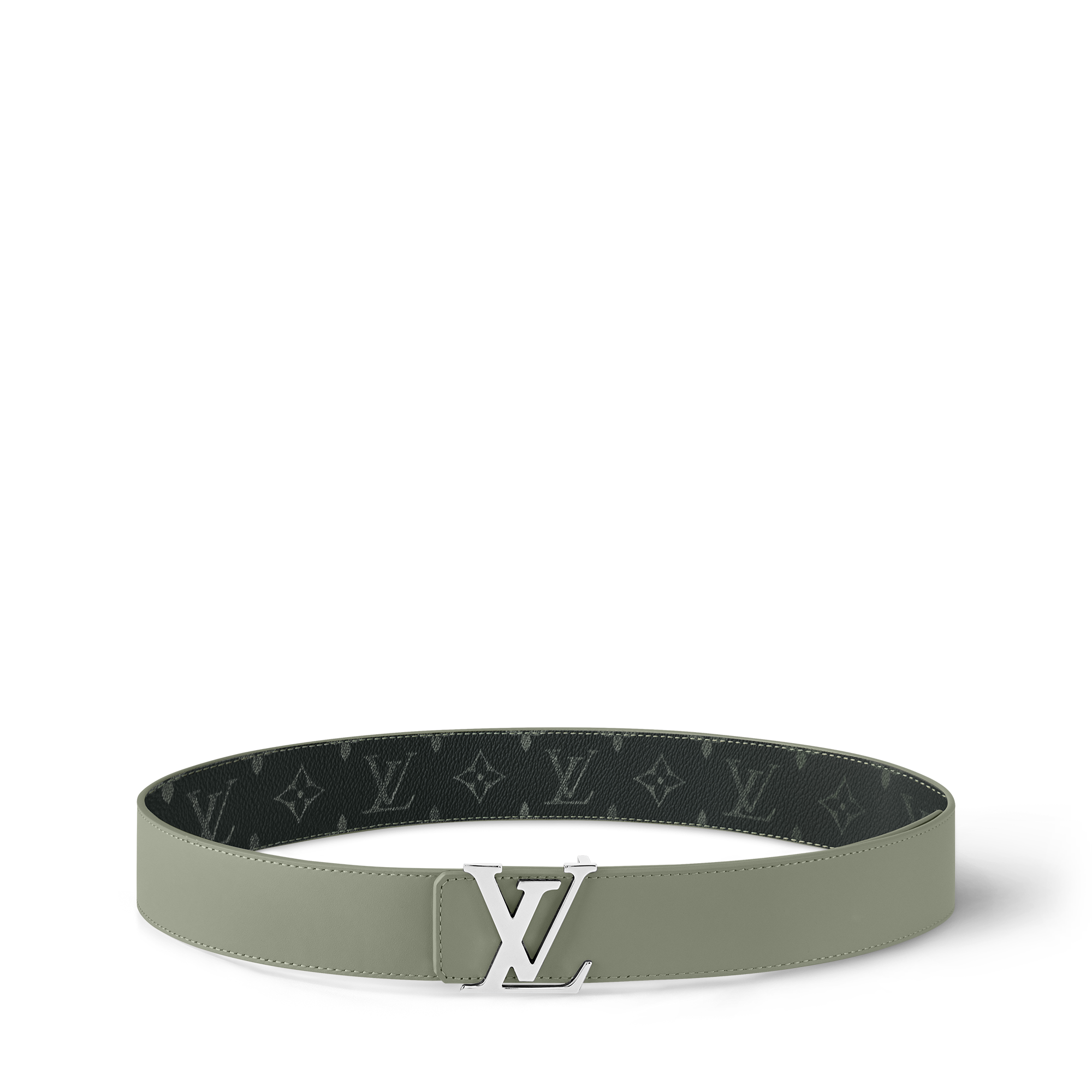 เข็มขัดรุ่น LV Initiales ขนาด 40 มม. ใส่ได้ทั้งสองด้าน  in ผู้ชาย