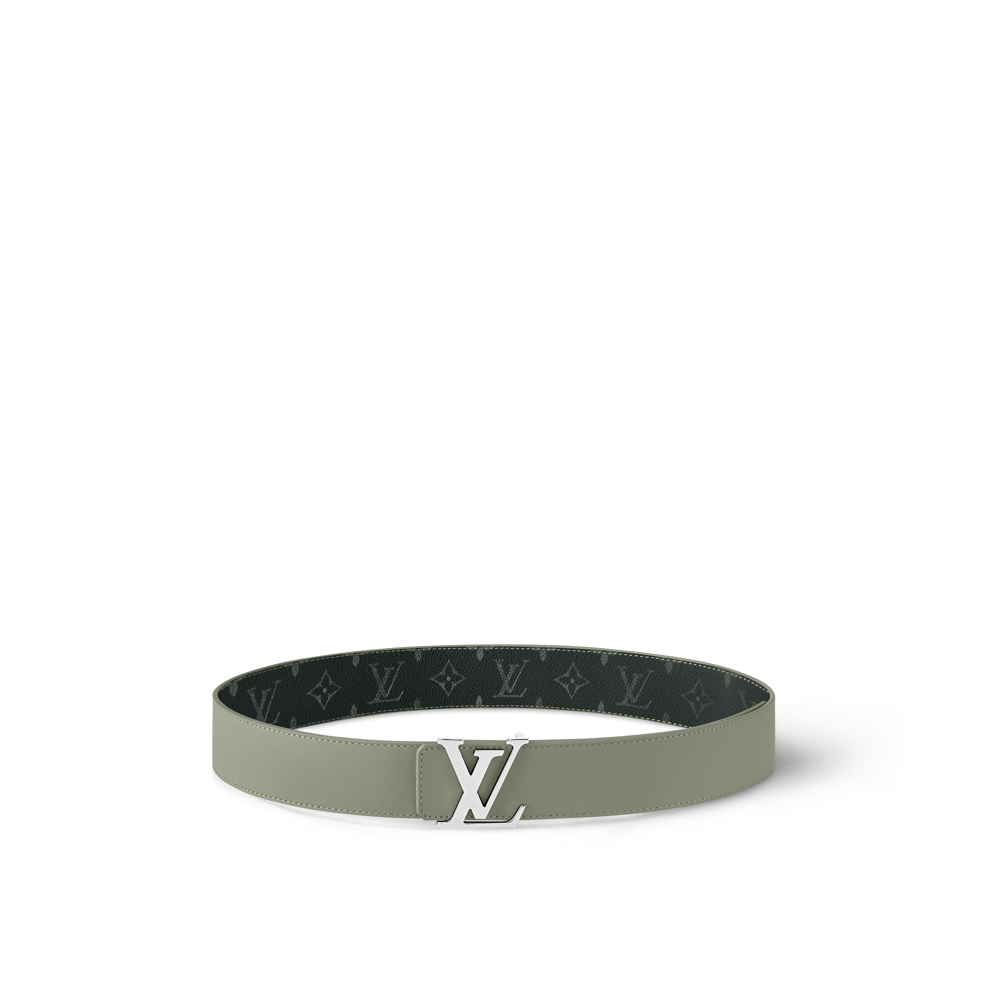 เข็มขัดรุ่น LV Initiales ขนาด 40 มม. ใส่ได้ทั้งสองด้าน  in ผู้ชาย