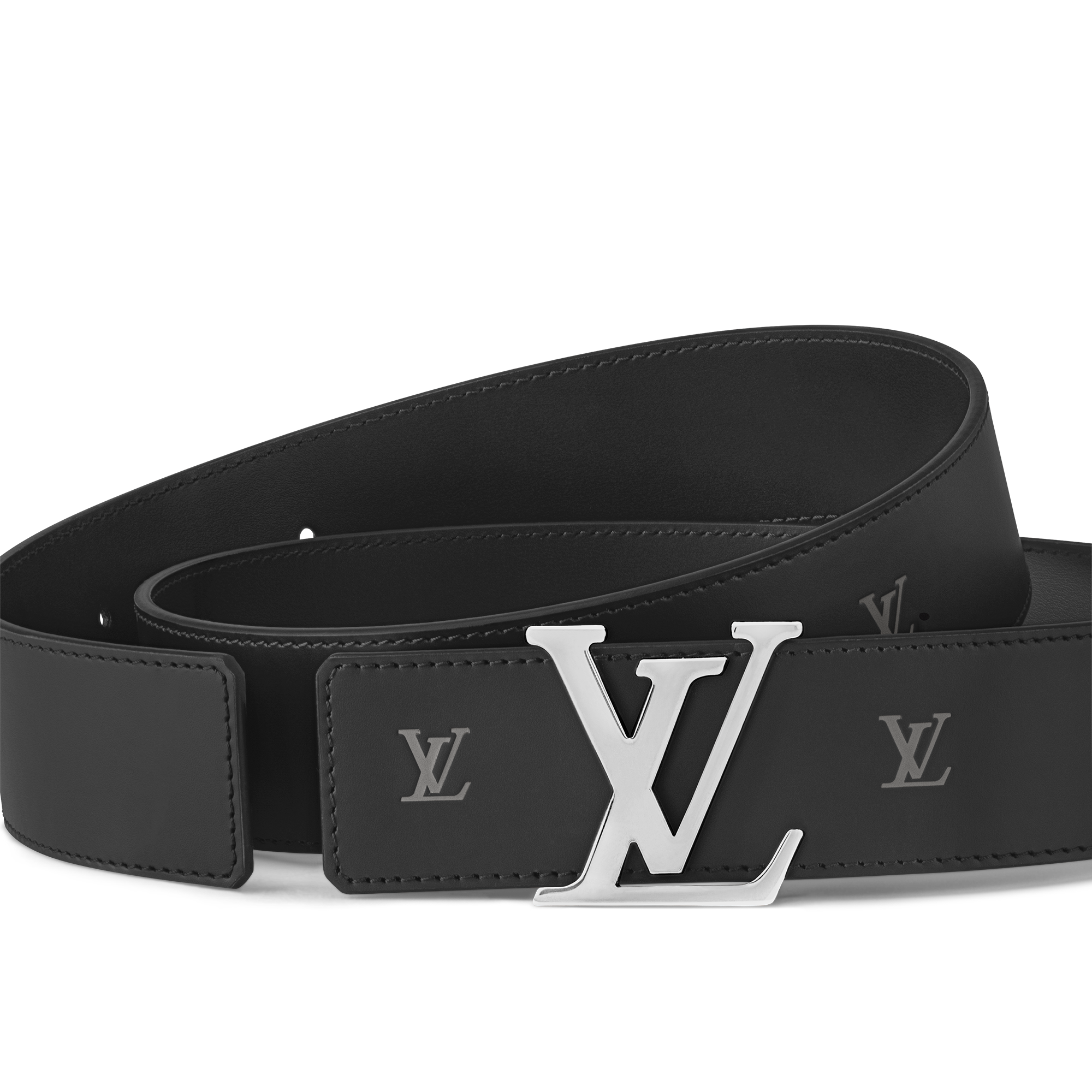 เข็มขัดรุ่น LV Initiales Blason ขนาด 40 มม. ใส่ได้ทั้งสองด้าน  in ผู้ชาย