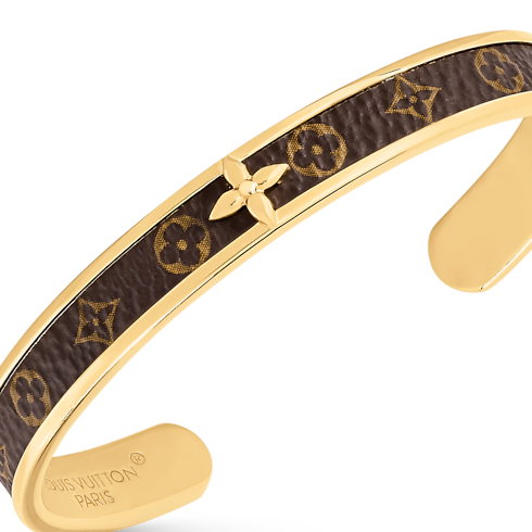 กำไลข้อมือ LV Initiales . in ผู้หญิง's แฟชั่นจิวเวลรี่ สร้อยข้อมือและกำไลข้อมือสำหรับผู้หญิง collections by Louis Vuitton (การย่อ/ขยายผลิตภัณฑ์)