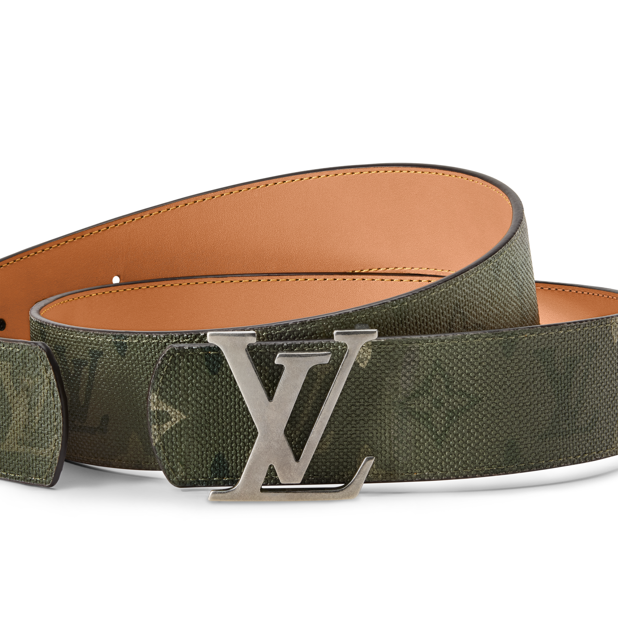 LV Initiales Monogram Surplus 40mm Belt  in ผู้ชาย