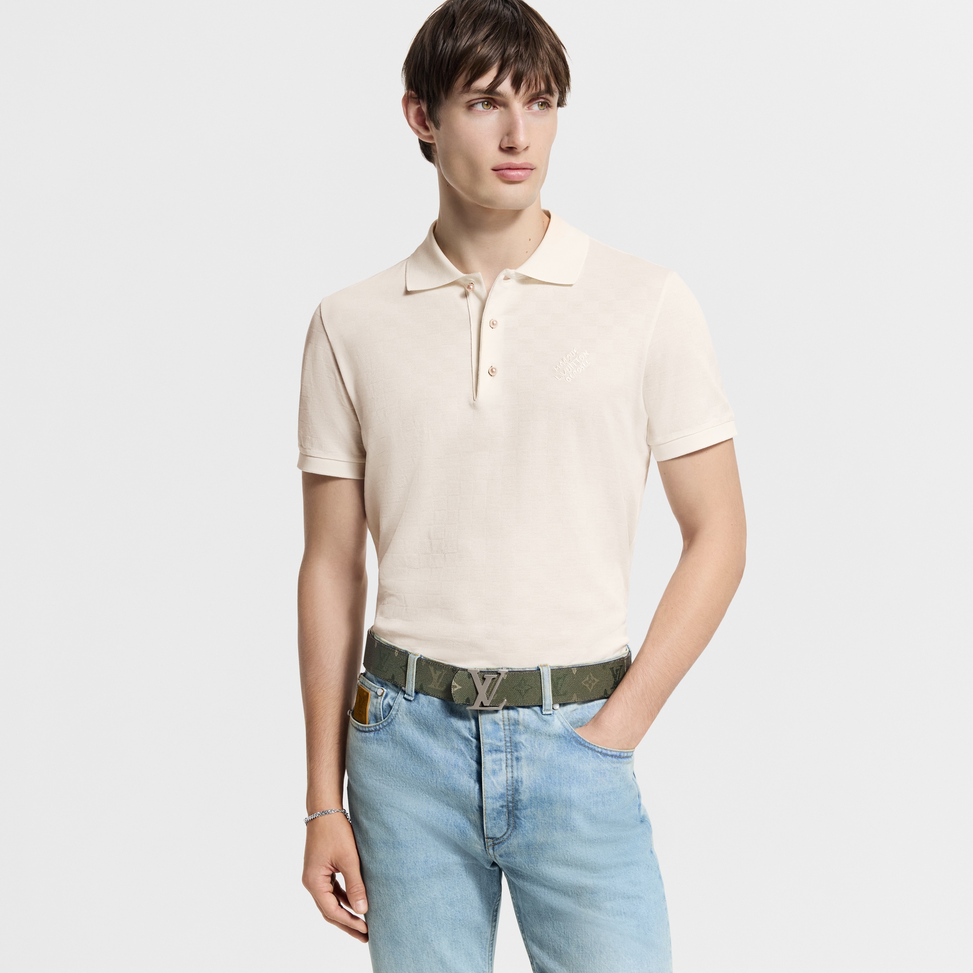 เข็มขัดรุ่น LV Initiales Monogram Surplus ขนาด 40 มม.  in ผู้ชาย