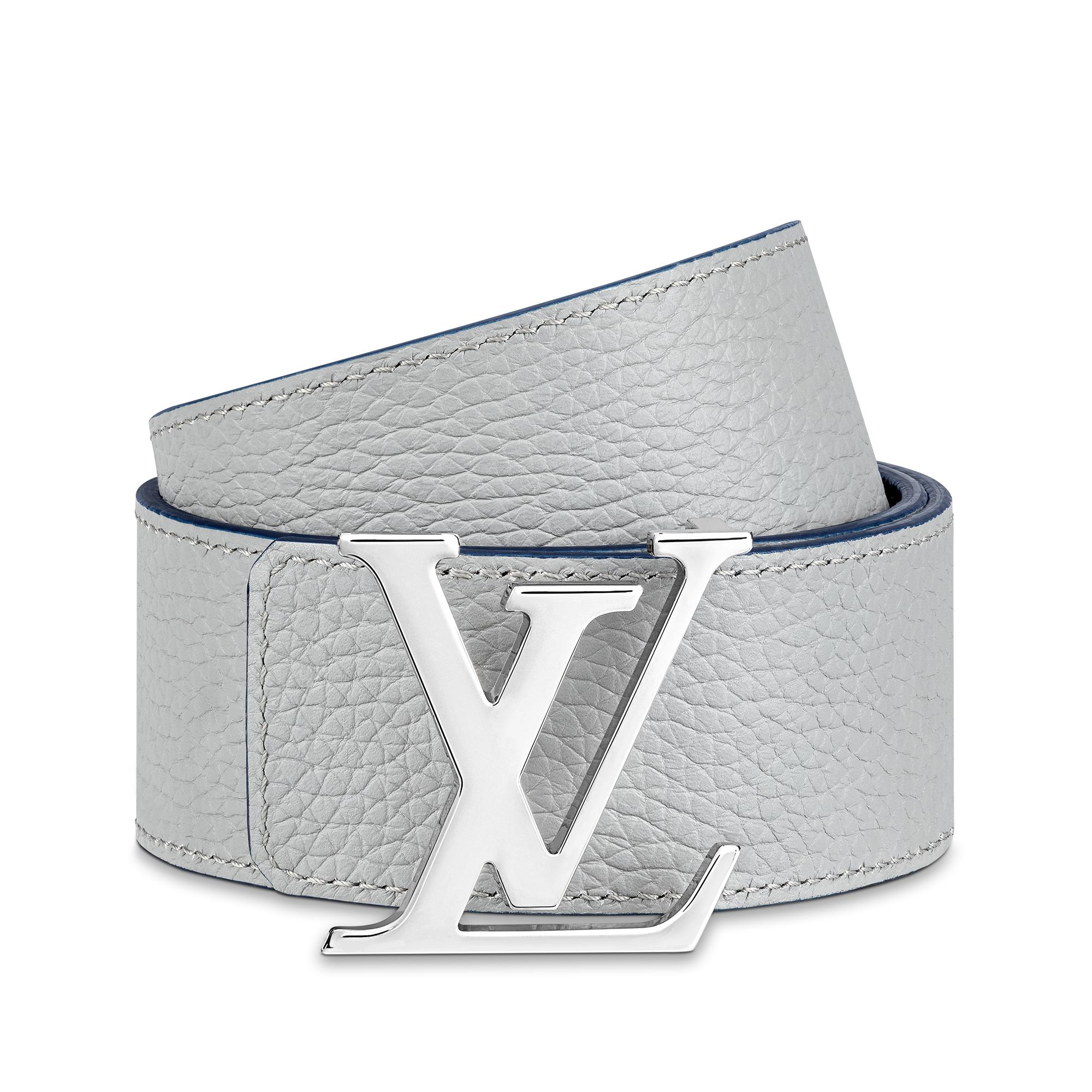 เข็มขัดรุ่น LV Initiales Taurillon ขนาด 40 มม. ใส่ได้ทั้งสองด้าน หนัง Taurillon in ผู้ชาย