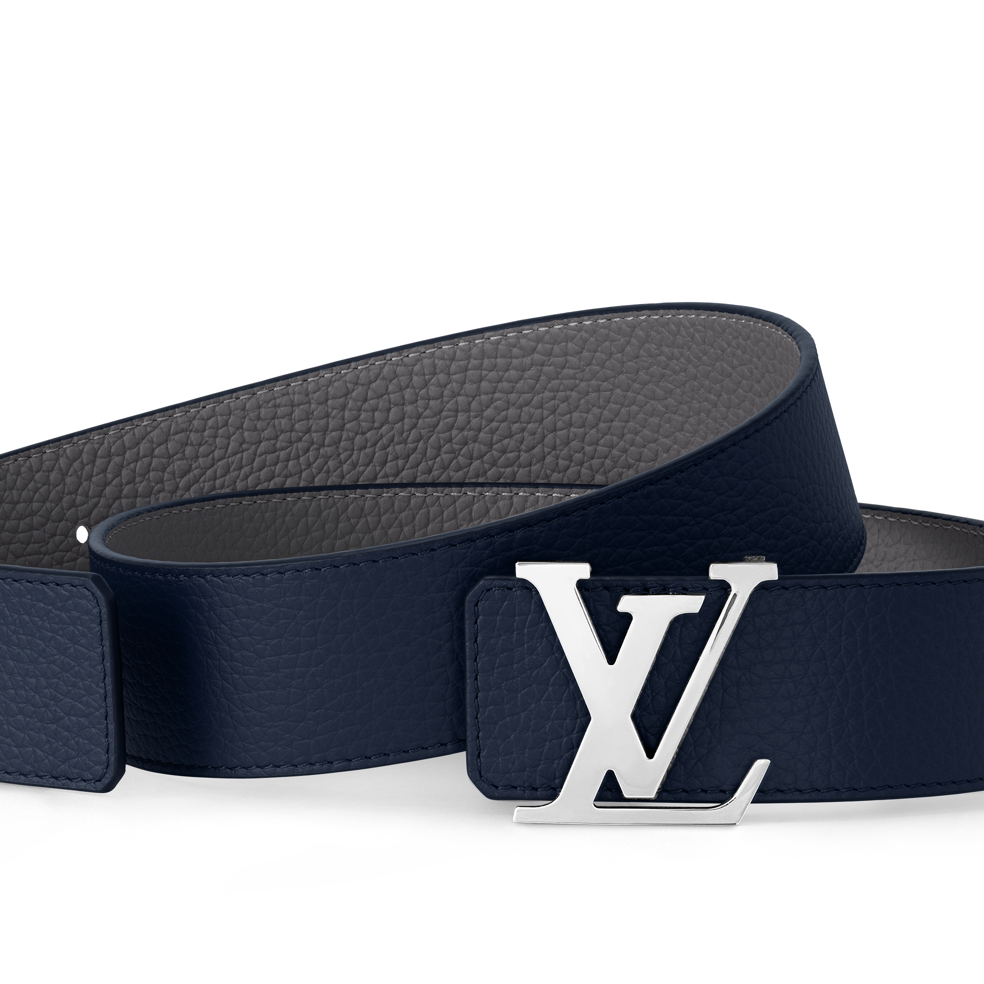 เข็มขัดรุ่น LV Initiales Taurillon ขนาด 40 มม. ใส่ได้ทั้งสองด้าน หนัง Taurillon in ผู้ชาย