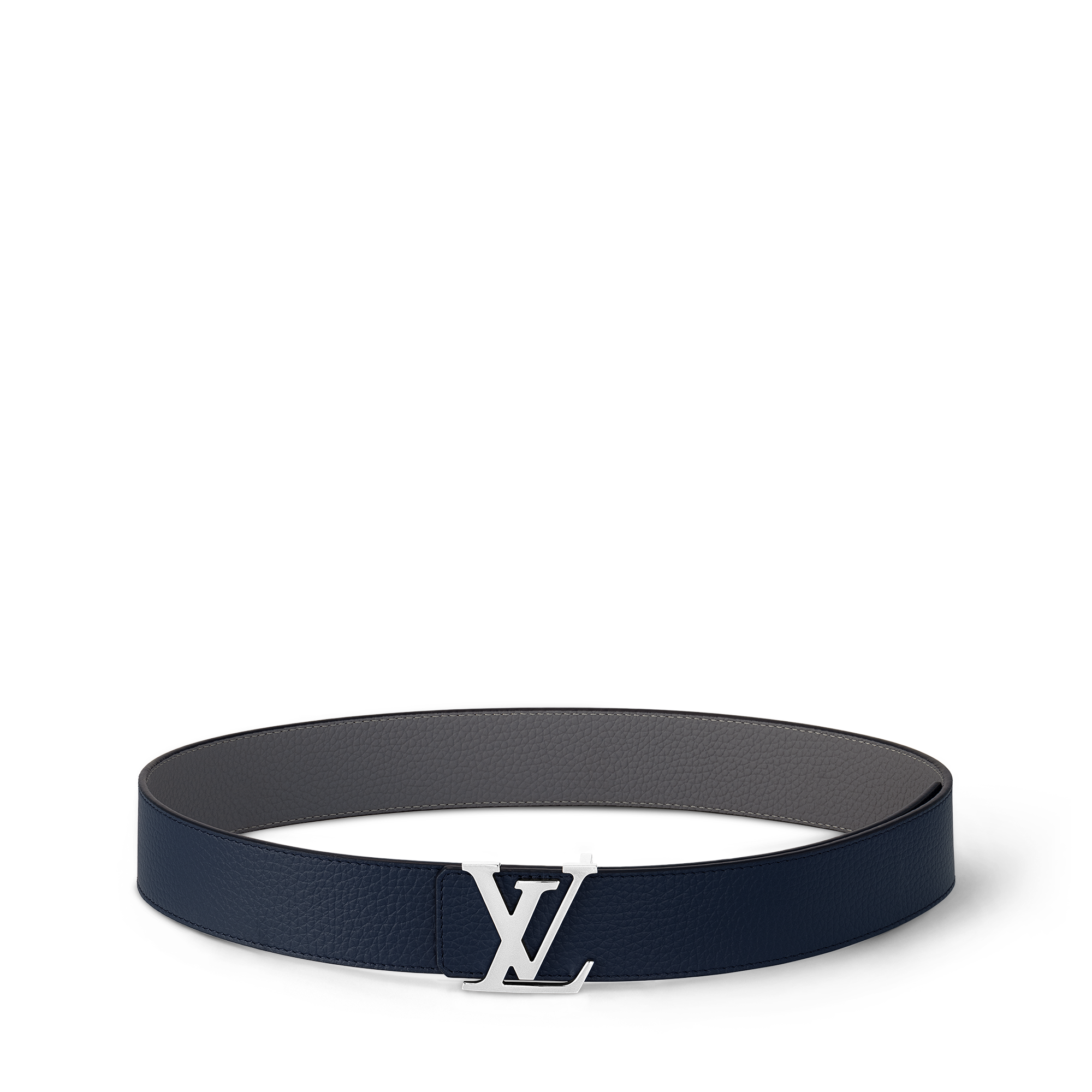 เข็มขัดรุ่น LV Initiales Taurillon ขนาด 40 มม. ใส่ได้ทั้งสองด้าน หนัง Taurillon in ผู้ชาย