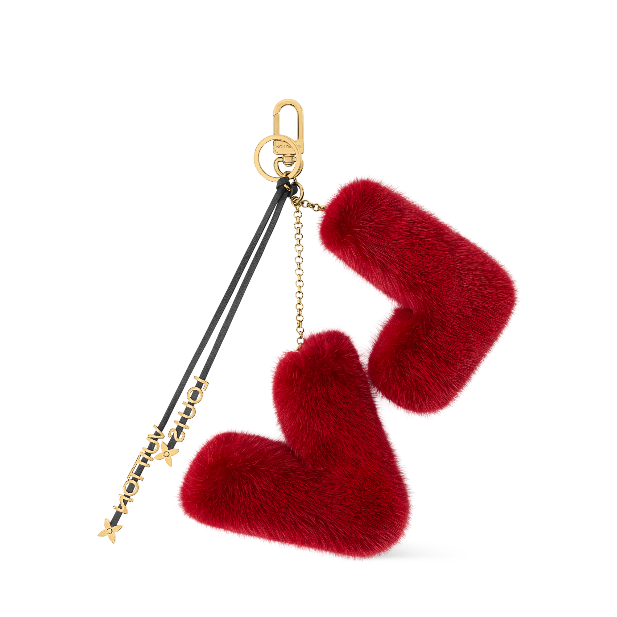 ชาร์มห้อยกระเป๋าและพวงกุญแจรุ่น LV Initials . in ผู้หญิง