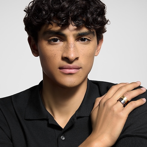 เซ็ตแหวน LV Instinct 2 วง . in ผู้ชาย's แฟชั่นจิวเวลรี่ แฟชั่นจิวเวลรี่ทั้งหมด collections by Louis Vuitton (การย่อ/ขยายผลิตภัณฑ์)