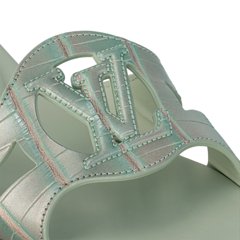 รองเท้าสวมเปิดส้นแบนรุ่น LV Isola in ผู้หญิง's รองเท้า รองเท้าสวมเปิดส้นสำหรับผู้หญิง collections by Louis Vuitton (การย่อ/ขยายผลิตภัณฑ์)