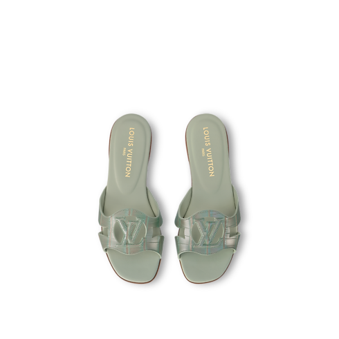 รองเท้าสวมเปิดส้นแบนรุ่น LV Isola in ผู้หญิง's รองเท้า รองเท้าสวมเปิดส้นสำหรับผู้หญิง collections by Louis Vuitton (การย่อ/ขยายผลิตภัณฑ์)