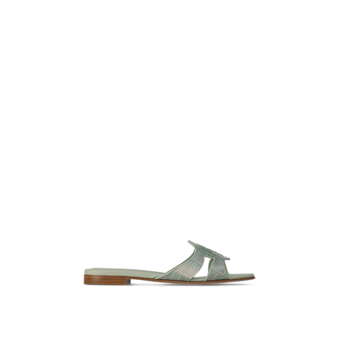 รองเท้าสวมเปิดส้นแบนรุ่น LV Isola in ผู้หญิง's รองเท้า รองเท้าสวมเปิดส้นสำหรับผู้หญิง collections by Louis Vuitton (การย่อ/ขยายผลิตภัณฑ์)