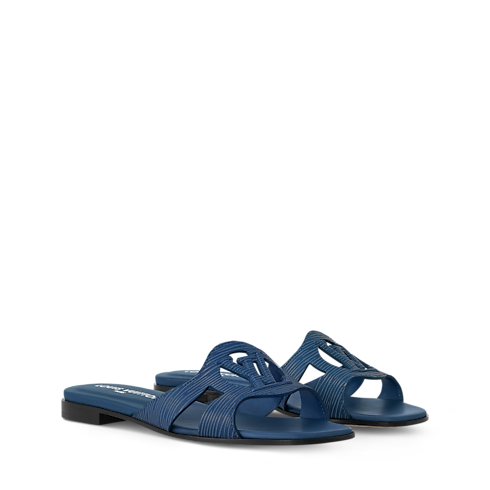 รองเท้าสวมเปิดส้นแบนรุ่น LV Isola in ผู้หญิง's รองเท้า รองเท้าสวมเปิดส้นสำหรับผู้หญิง collections by Louis Vuitton (การย่อ/ขยายผลิตภัณฑ์)