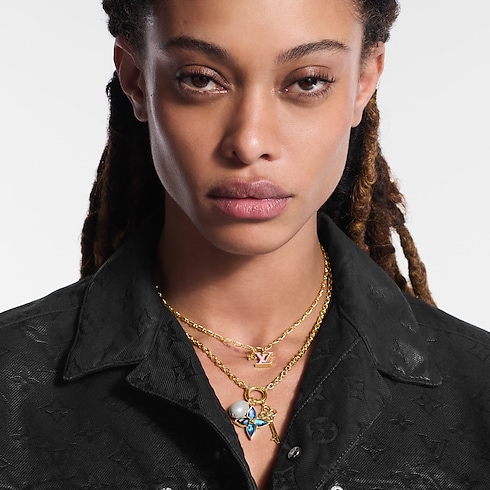 สร้อยคอ LV Layer . in ผู้หญิง's แฟชั่นจิวเวลรี่ เครื่องประดับสำหรับผู้หญิง collections by Louis Vuitton (การย่อ/ขยายผลิตภัณฑ์)