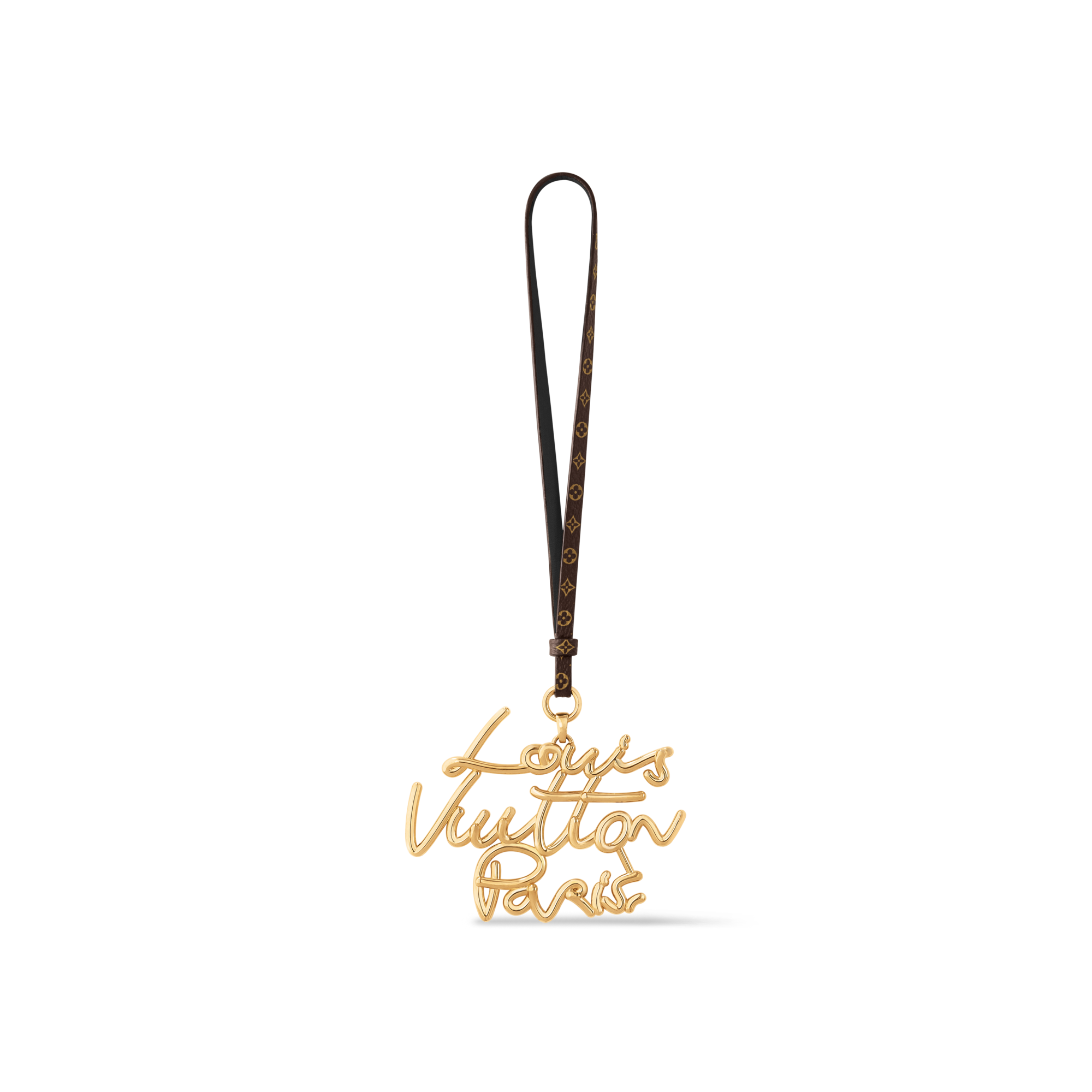 ชาร์มห้อยกระเป๋ารุ่น LV Lettering . in ผู้หญิง