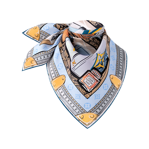 ผ้า Square รุ่น LV Library 70 . in ผู้หญิง's แอคเซสเซอรี่ ผ้าโพกหัวสำหรับผู้หญิง collections by Louis Vuitton (การย่อ/ขยายผลิตภัณฑ์)