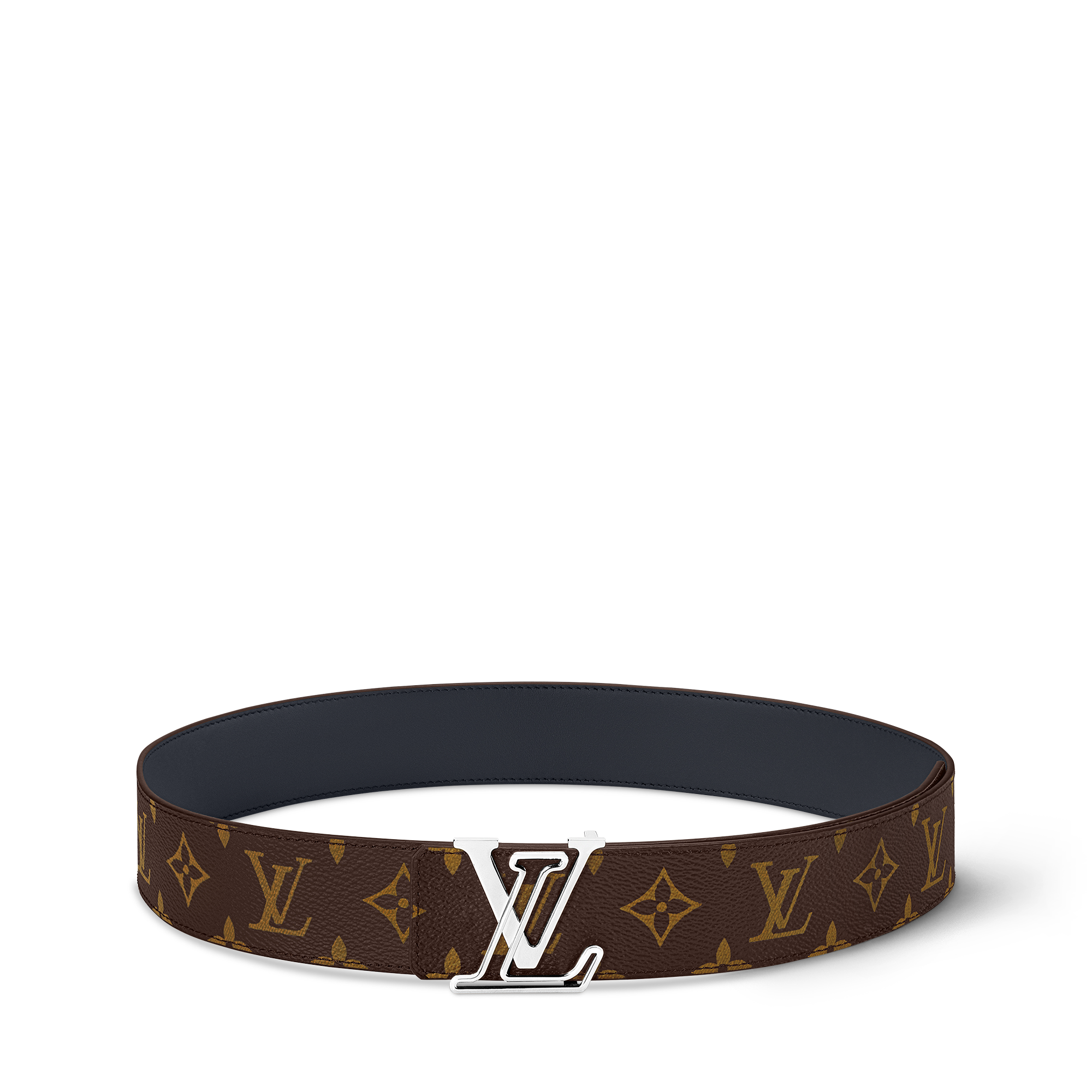 เข็มขัดรุ่น LV Line ขนาด 40 มม. ใส่ได้ทั้งสองด้าน Monogram in ผู้ชาย