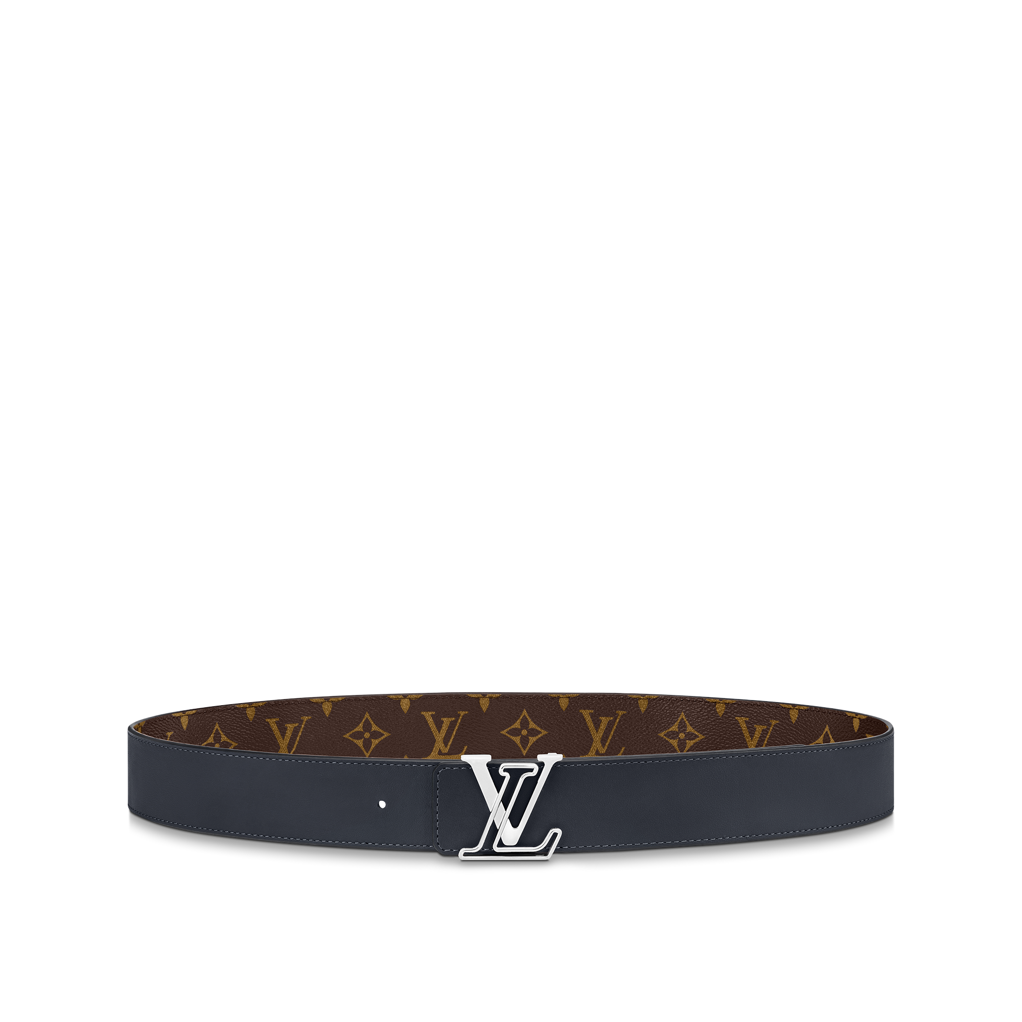 เข็มขัดรุ่น LV Line ขนาด 40 มม. ใส่ได้ทั้งสองด้าน Monogram in ผู้ชาย