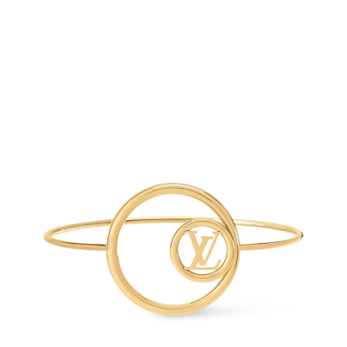 กำไลข้อมือ LV Loop . in ผู้หญิง's แฟชั่นจิวเวลรี่ สร้อยข้อมือและกำไลข้อมือสำหรับผู้หญิง collections by Louis Vuitton (การย่อ/ขยายผลิตภัณฑ์)