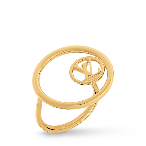 แหวน LV Loop . in ผู้หญิง's แฟชั่นจิวเวลรี่ แหวนสำหรับผู้หญิง collections by Louis Vuitton (การย่อ/ขยายผลิตภัณฑ์)