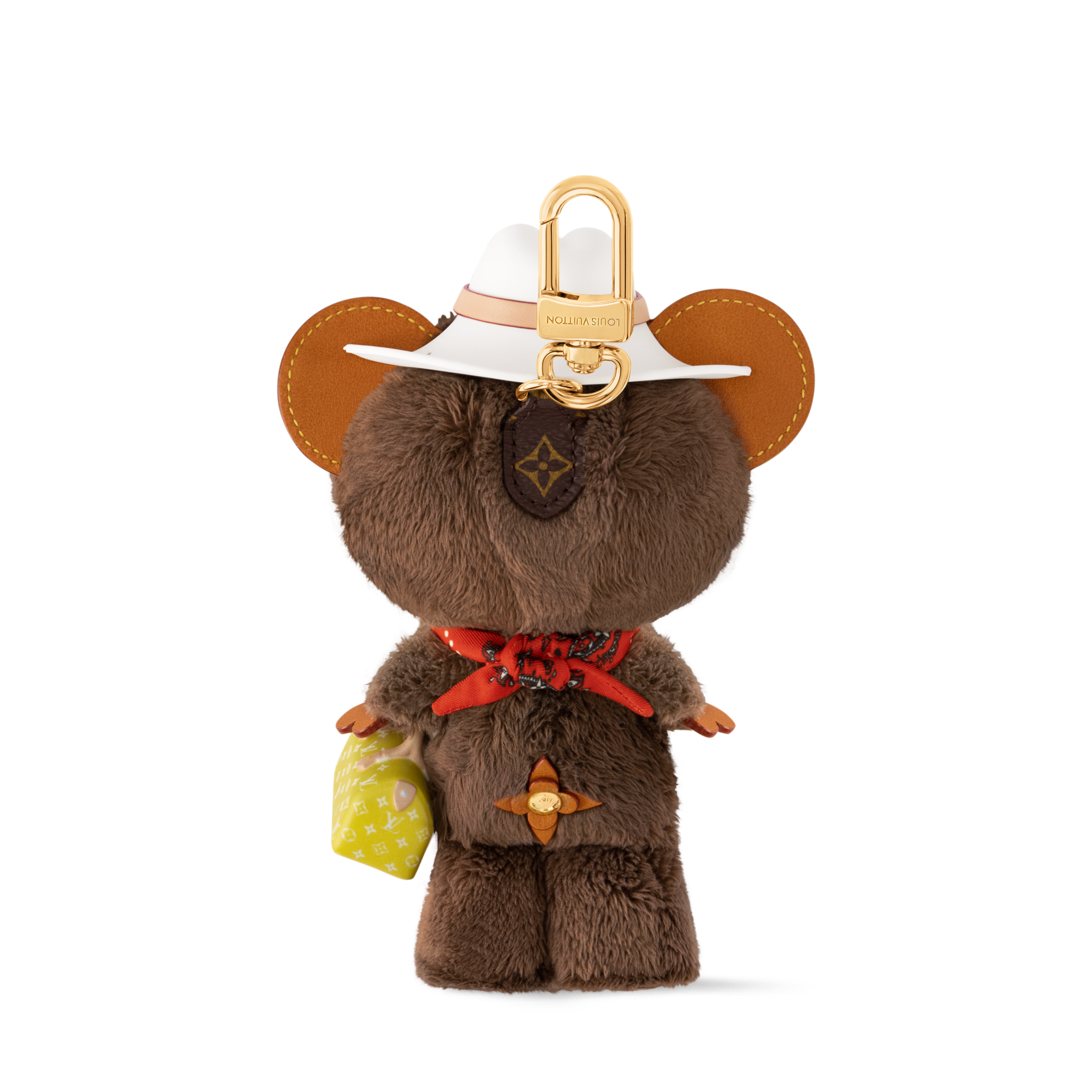 ชาร์มห้อยกระเป๋ารุ่น LV Louis Bear . in ผู้ชาย
