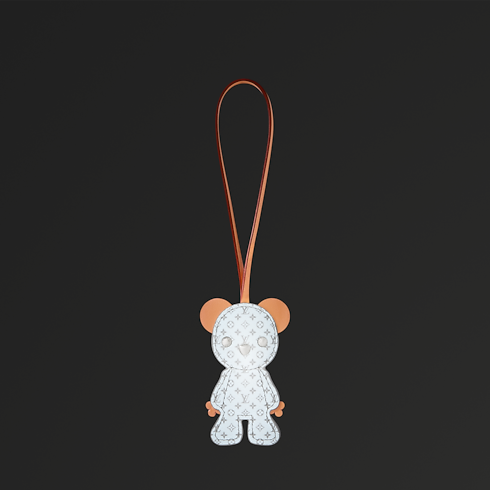 ชาร์มห้อยกระเป๋ารุ่น LV Louis Bear . in ผู้ชาย's แอคเซสเซอรี่ พวงกุญแจสำหรับผู้ชาย collections by Louis Vuitton (การย่อ/ขยายผลิตภัณฑ์)