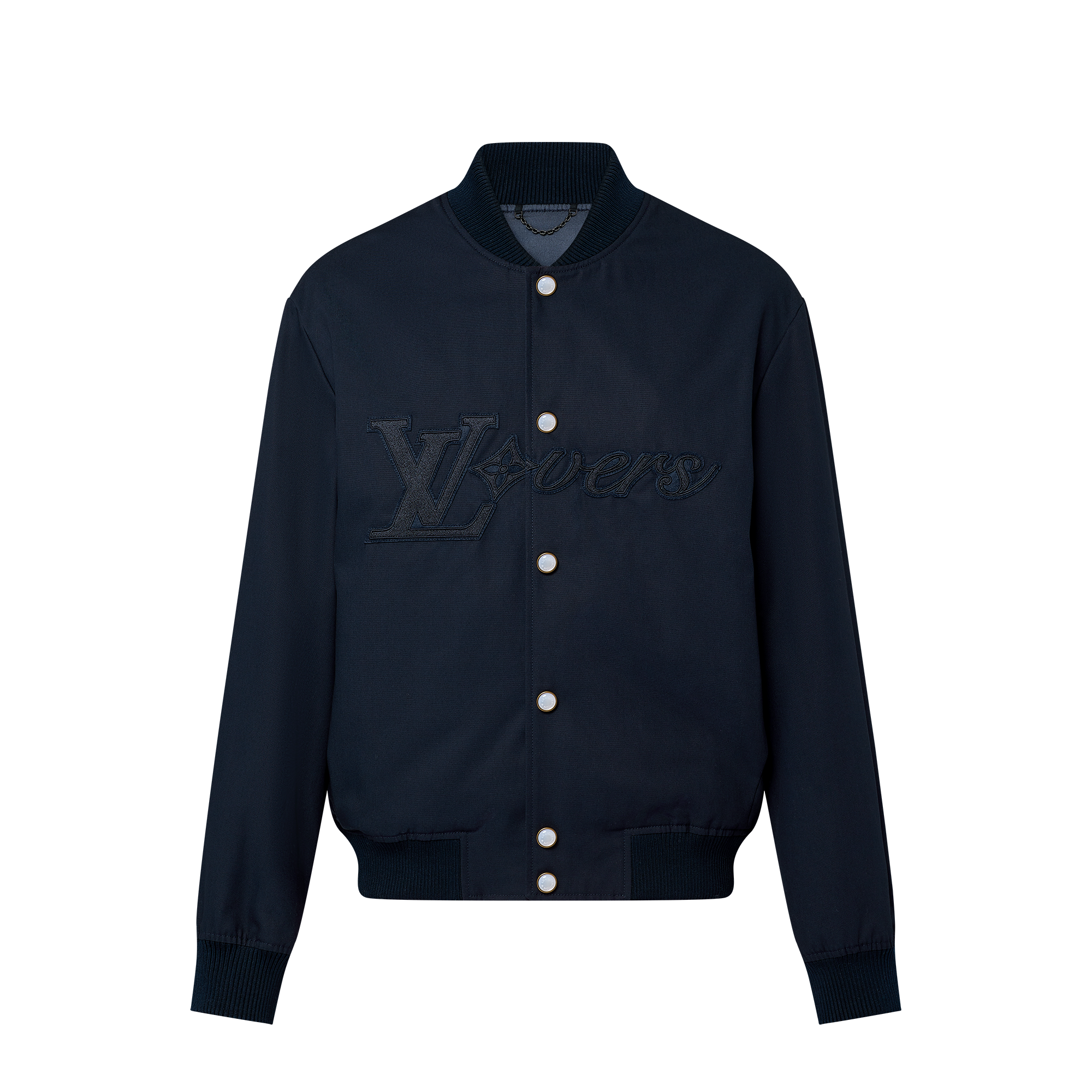 เสื้อแจ็คเก็ตบอมเบอร์ลาย LV Lovers  in ผู้ชาย
