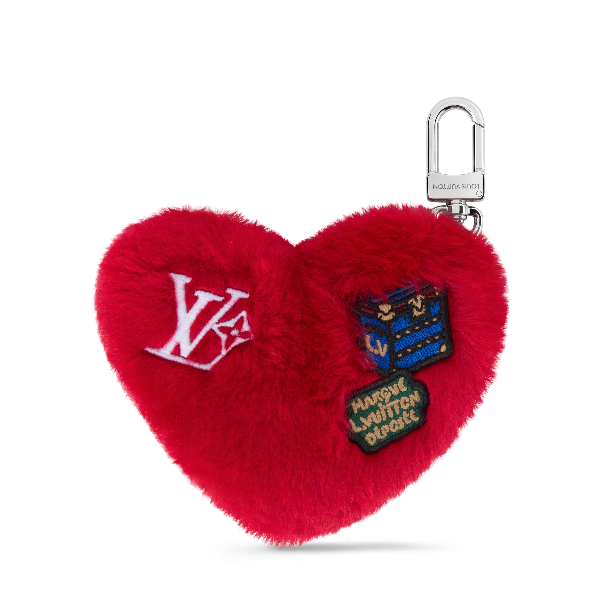 ชาร์มห้อยกระเป๋ารุ่น LV Lucky Heart . in ผู้ชาย