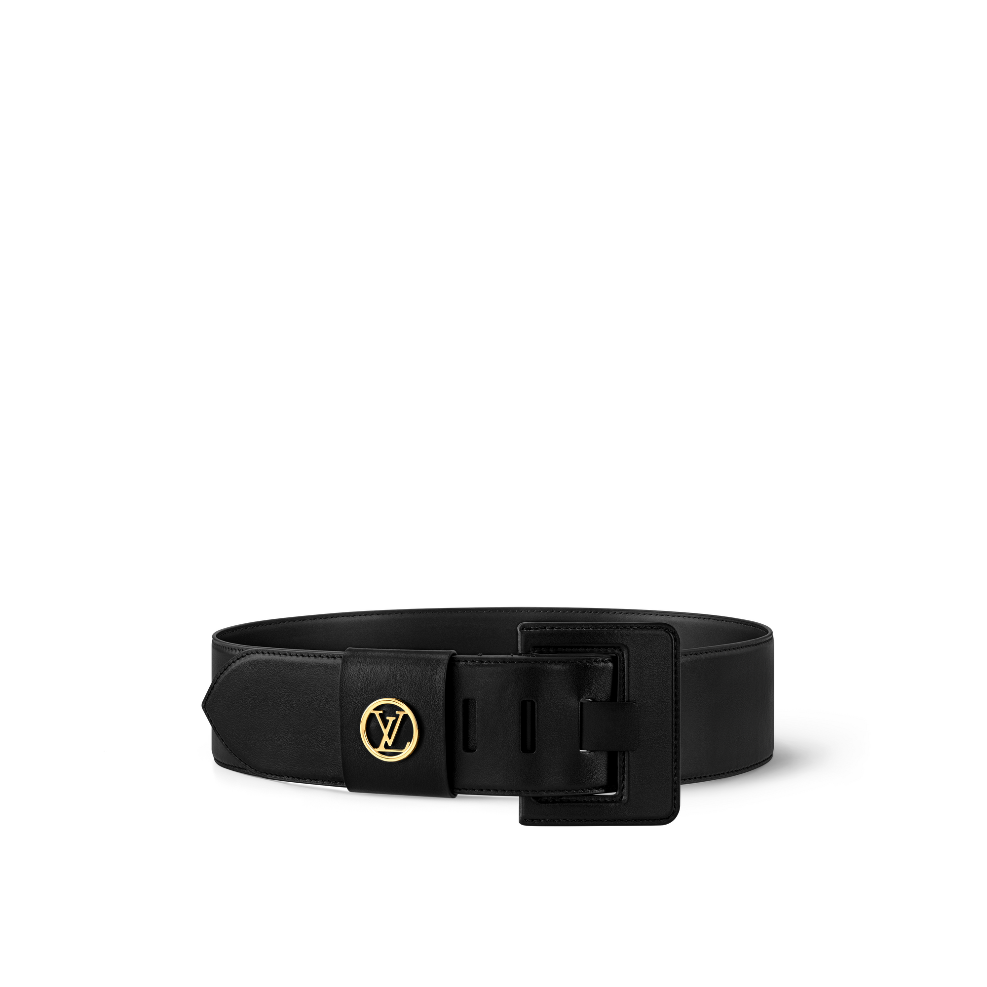 เข็มขัดรุ่น LV Maxi Buckle ขนาด 60 มม.  in ผู้หญิง
