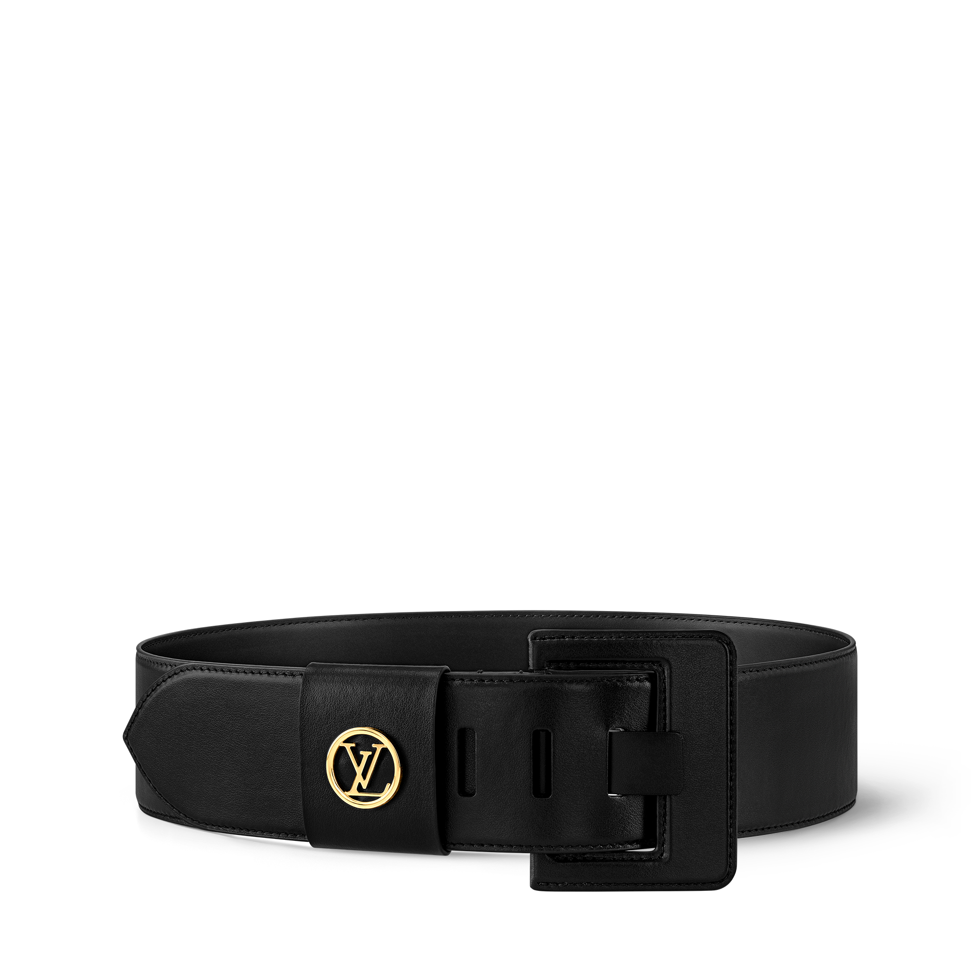 เข็มขัดรุ่น LV Maxi Buckle ขนาด 60 มม.  in ผู้หญิง