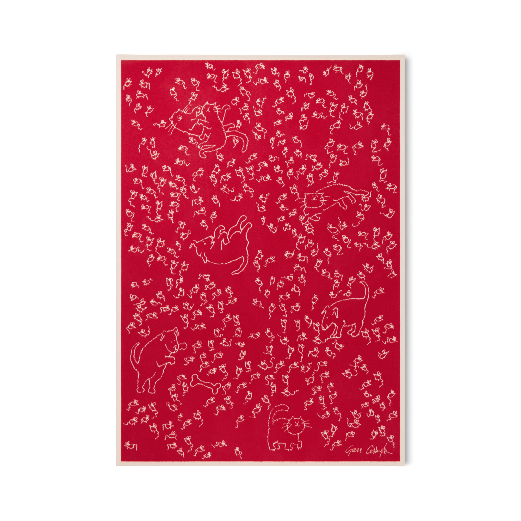 ผ้าห่มรุ่น LV Mice . in ทรังก์ การเดินทาง และ บ้าน