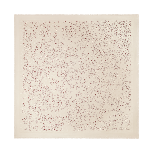 ผ้าคลุมไหล่รุ่น LV Mice Monogram Classique . in ผู้หญิง's แอคเซสเซอรี่ ผ้าคลุมไหล่แบรนด์สำหรับผู้หญิง collections by Louis Vuitton (การย่อ/ขยายผลิตภัณฑ์)