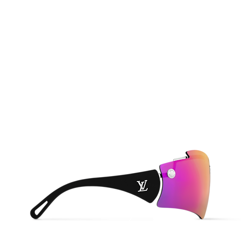 แว่นตากันแดดทรงหน้ากากรุ่น LV Mirror . in ผู้หญิง's แอคเซสเซอรี่ แว่นตากันแดดสำหรับผู้หญิง collections by Louis Vuitton (การย่อ/ขยายผลิตภัณฑ์)