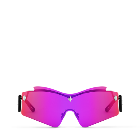 แว่นตากันแดดทรงหน้ากากรุ่น LV Mirror . in ผู้หญิง's แอคเซสเซอรี่ แว่นตากันแดดสำหรับผู้หญิง collections by Louis Vuitton (การย่อ/ขยายผลิตภัณฑ์)