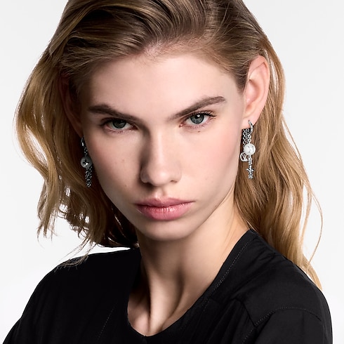 ต่างหู LV Mix Chains . in ผู้หญิง's แฟชั่นจิวเวลรี่ เครื่องประดับสำหรับผู้หญิง collections by Louis Vuitton (การย่อ/ขยายผลิตภัณฑ์)