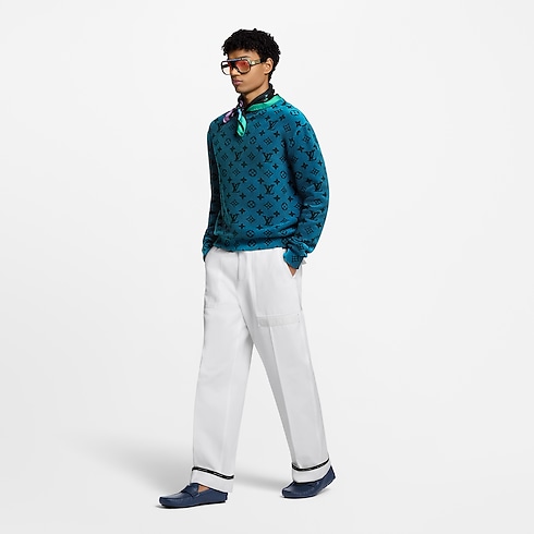 รองเท้ารุ่น LV Monza Taiga in ผู้ชาย's รองเท้า รองเท้าโลฟเฟอร์ และ มอคคาซินสำหรับผู้ชาย collections by Louis Vuitton (การย่อ/ขยายผลิตภัณฑ์)