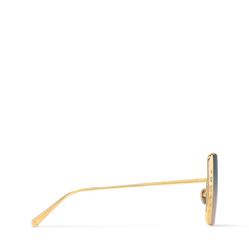 แว่นตากันแดดกรอบโลหะทรงสี่เหลี่ยมรุ่น LV Moon . in ผู้หญิง's แอคเซสเซอรี่ แว่นตากันแดดสำหรับผู้หญิง collections by Louis Vuitton (การย่อ/ขยายผลิตภัณฑ์)